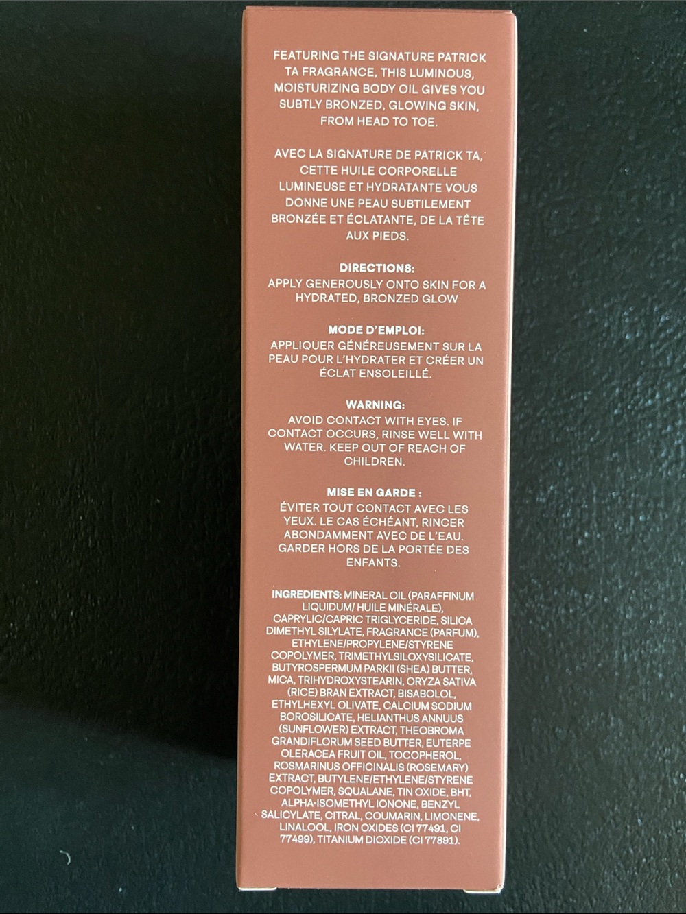 Patrick Ta Major Glow Nourishing Bronzing Body Oil — 95ml - Picture 4 of 7